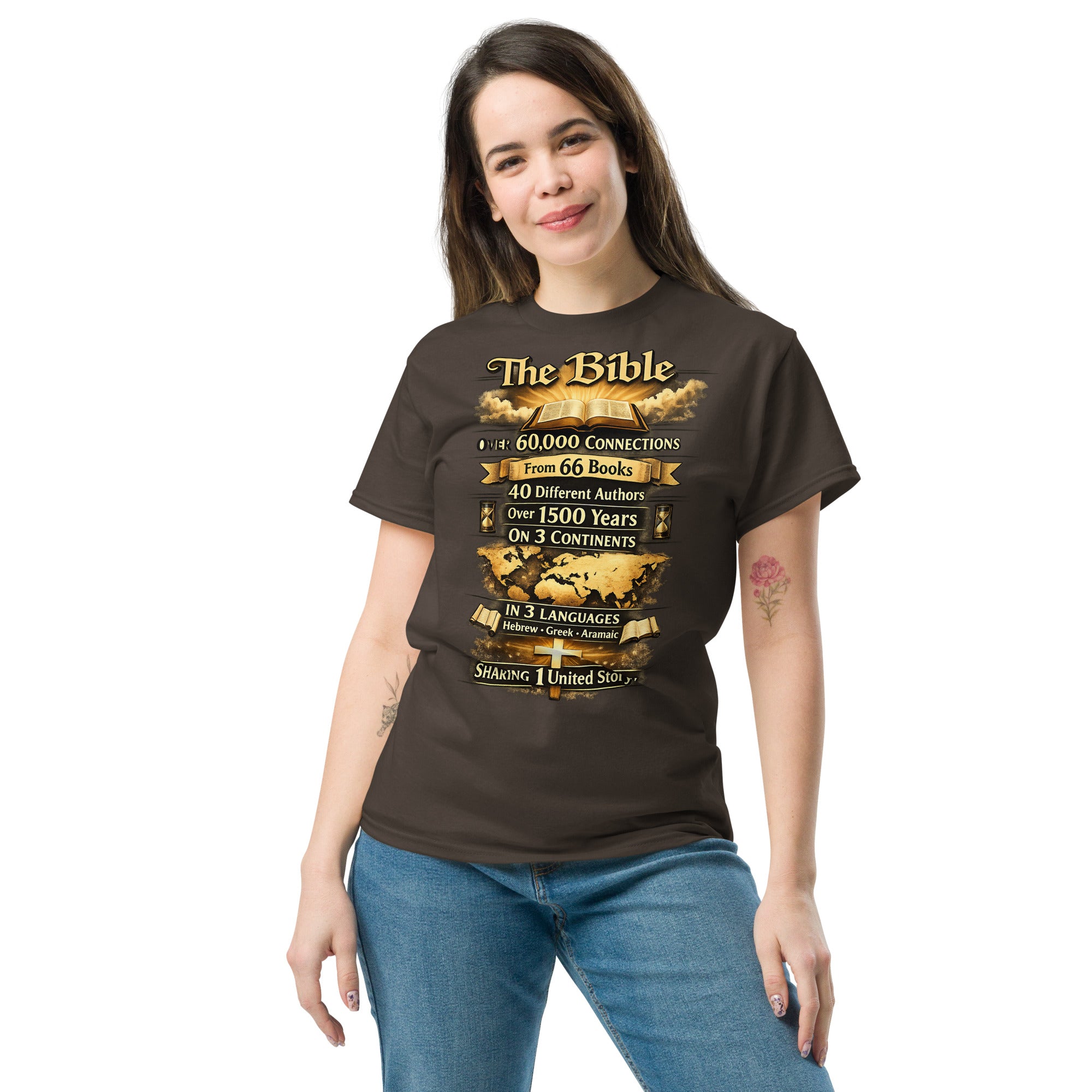 The Bible - Unisex classic tee - Christian Apparel by BASR Clothing