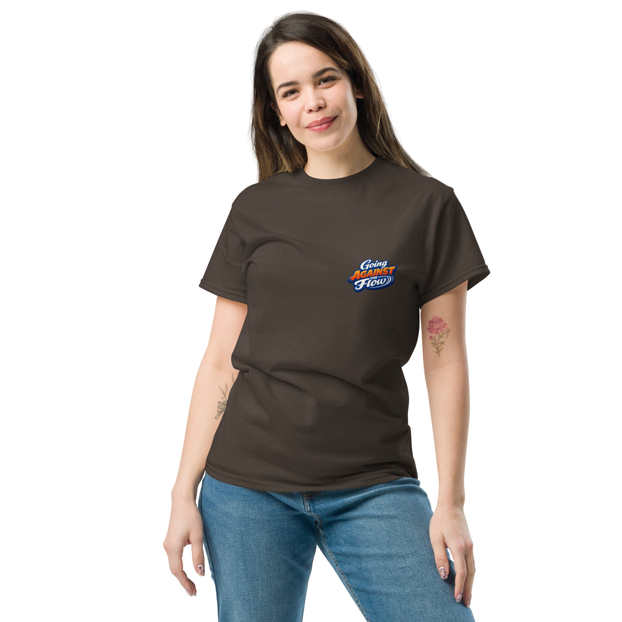 Against the Flow - Unisex classic tee - Christian Apparel by BASR Clothing
