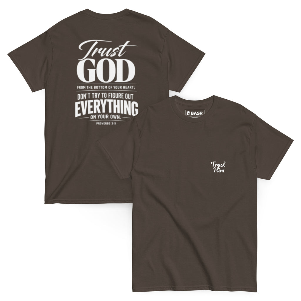 Trust Him - Unisex classic tee - Christian Apparel by BASR Clothing
