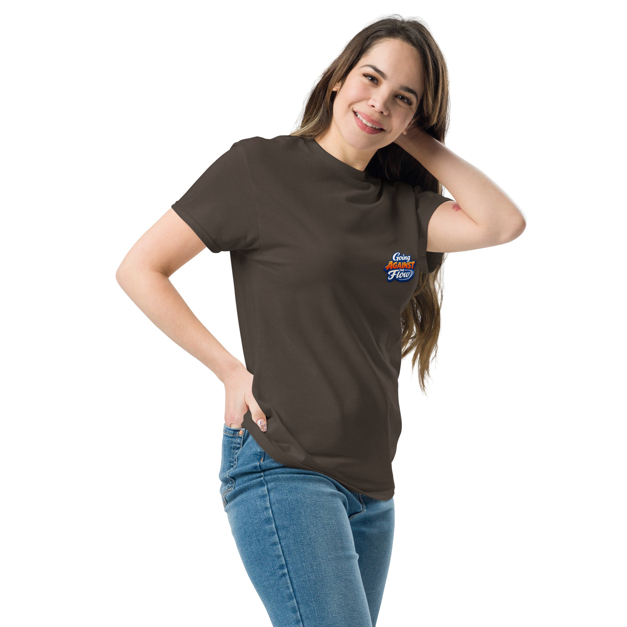 Against the Flow - Unisex classic tee - Christian Apparel by BASR Clothing