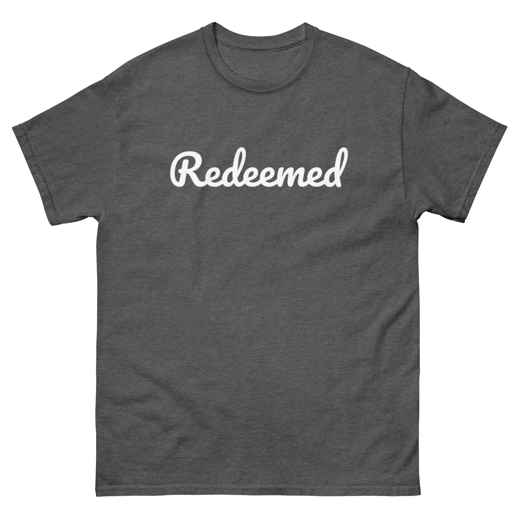 Redeemed - Unisex classic tee - Christian Apparel by BASR Clothing