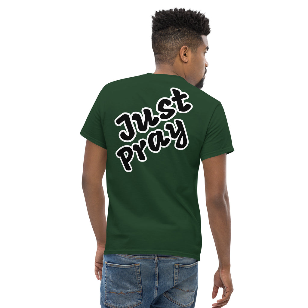 Just Pray - Unisex classic tee - Christian Apparel by BASR Clothing