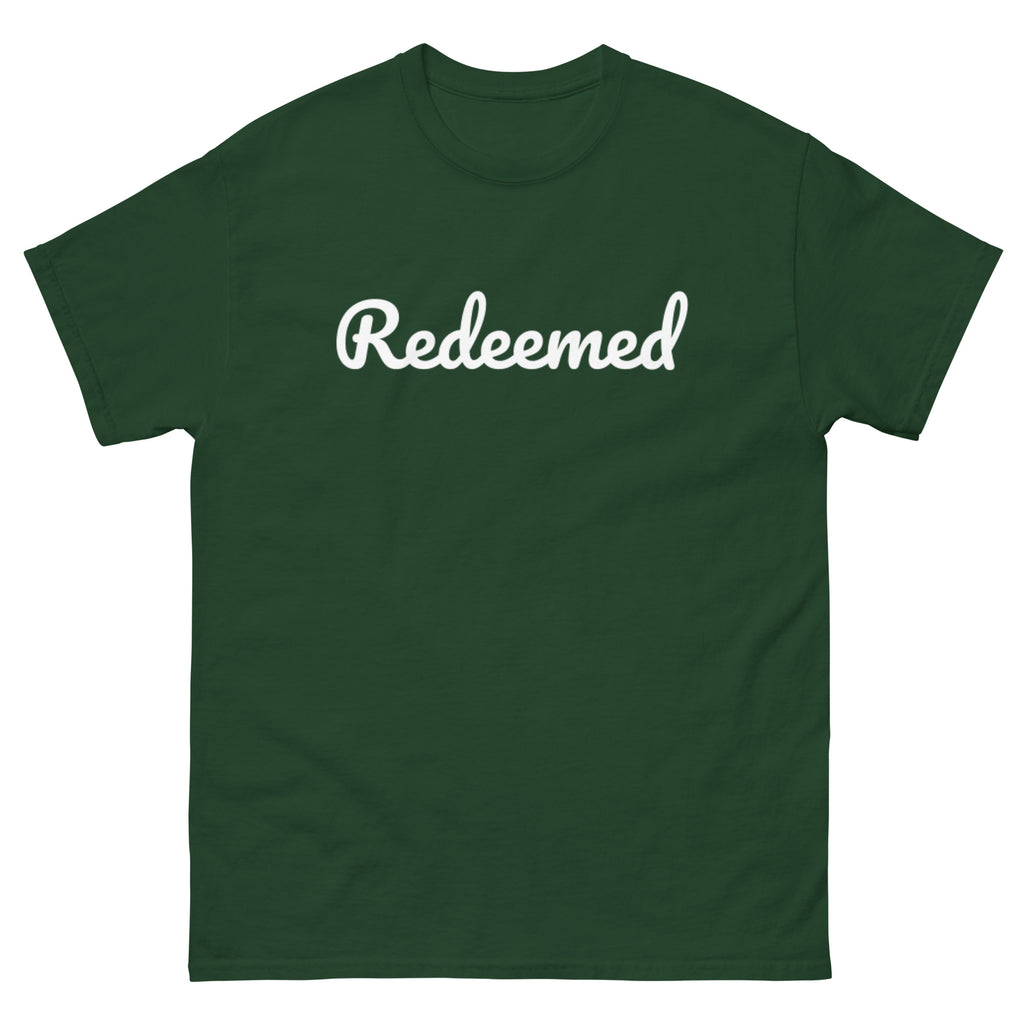 Redeemed - Unisex classic tee - Christian Apparel by BASR Clothing
