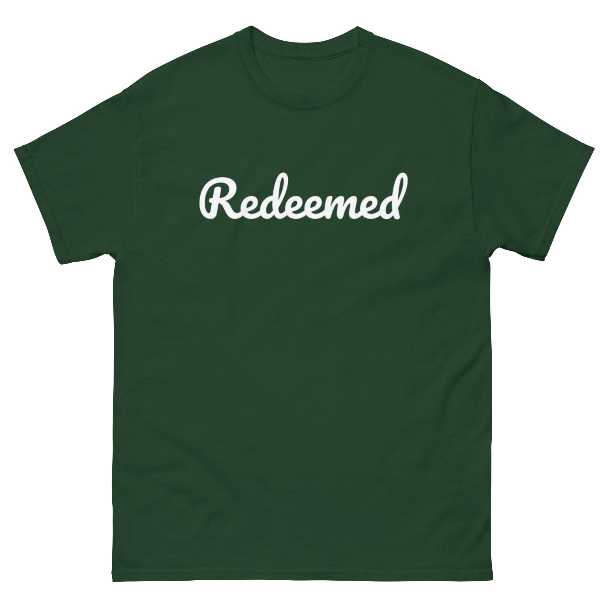 Redeemed - Unisex classic tee - Christian Apparel by BASR Clothing