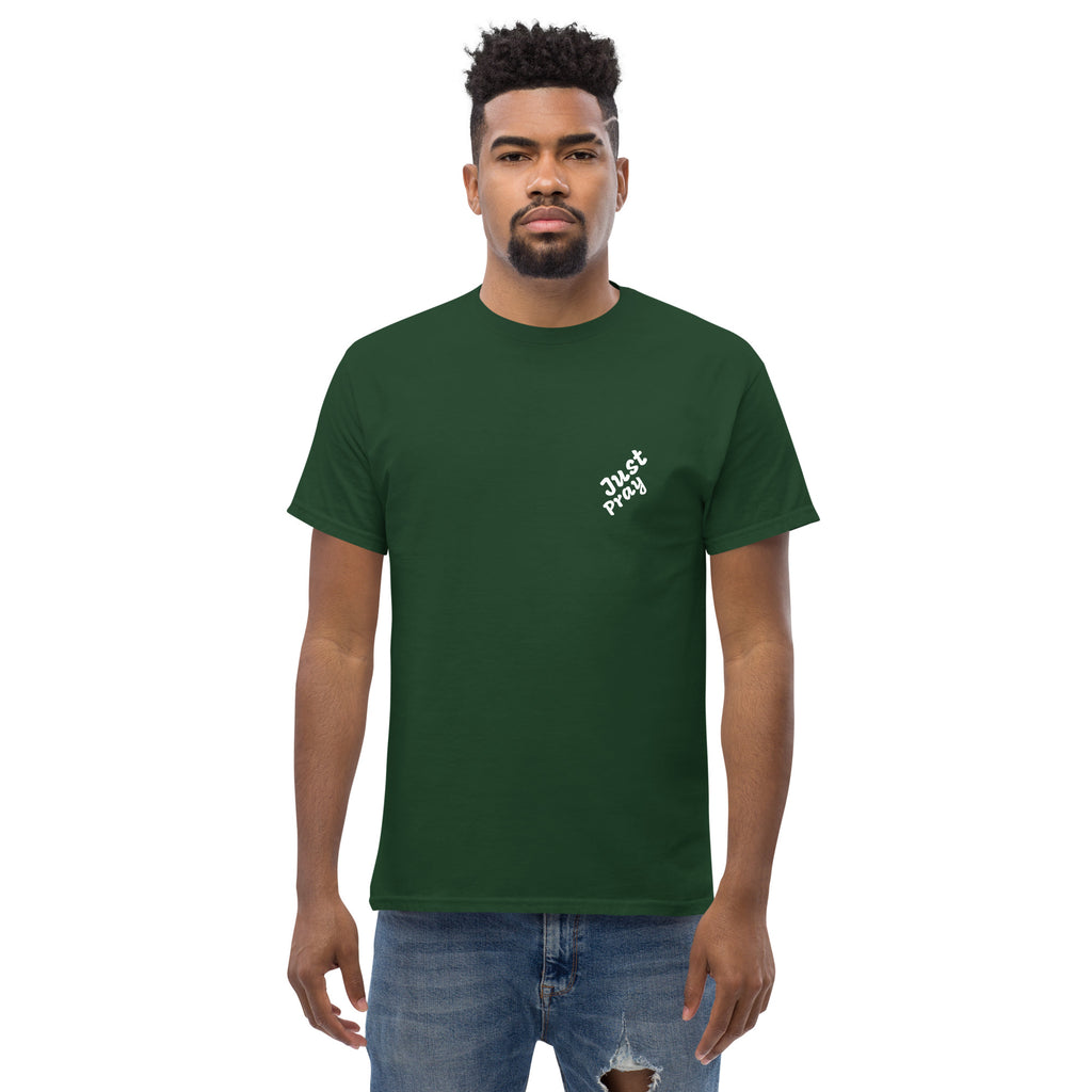 Just Pray - Unisex classic tee - Christian Apparel by BASR Clothing