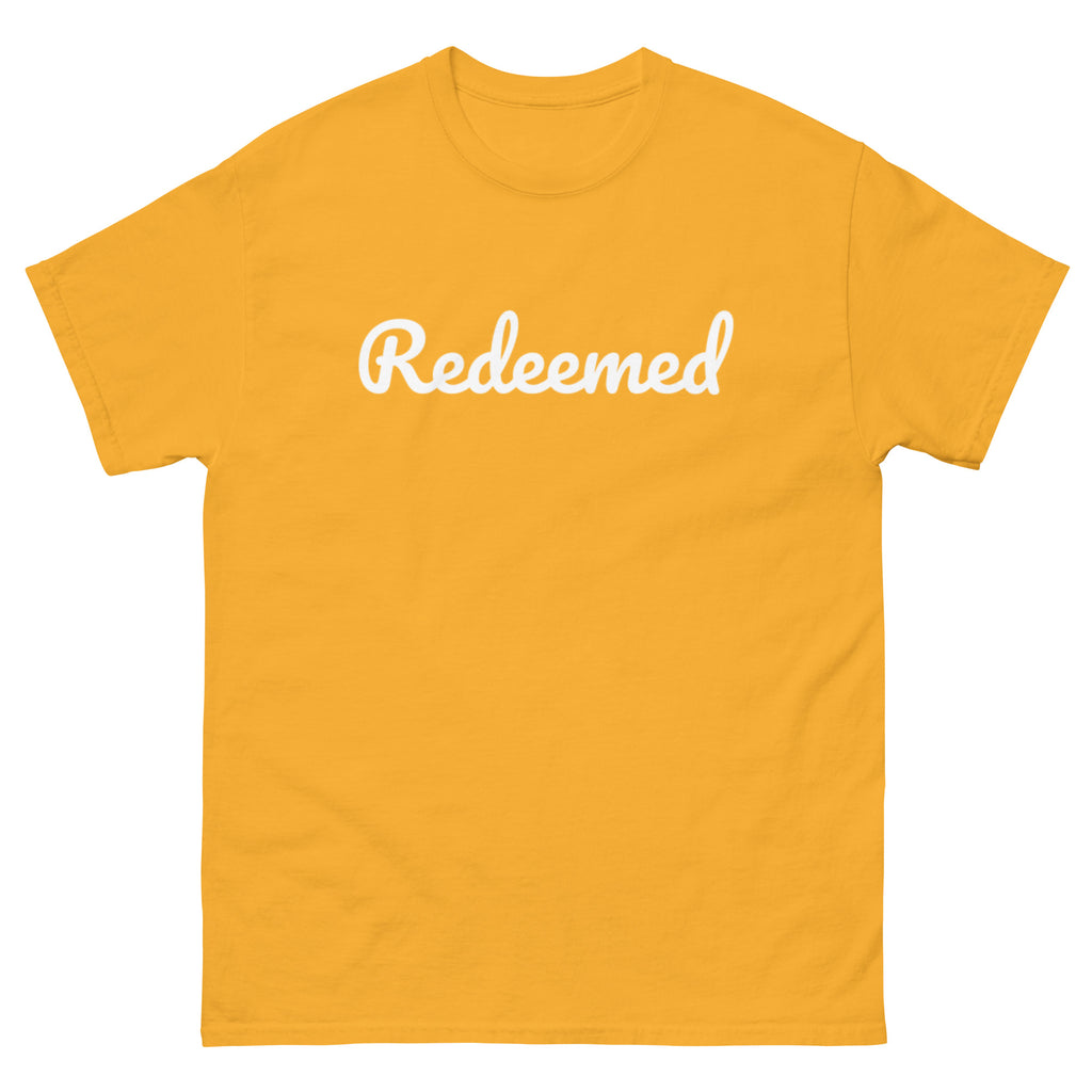 Redeemed - Unisex classic tee - Christian Apparel by BASR Clothing