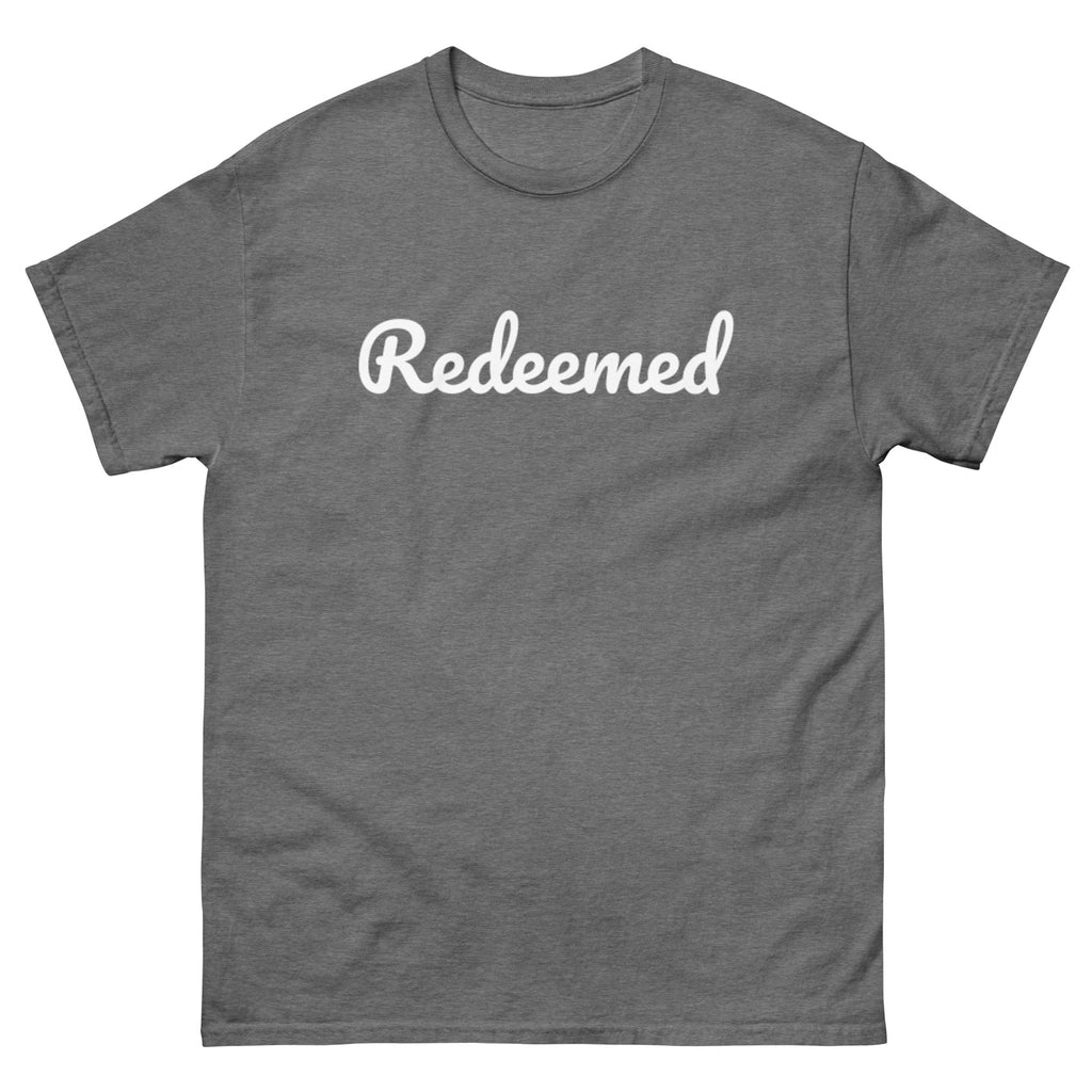 Redeemed - Unisex classic tee - Christian Apparel by BASR Clothing