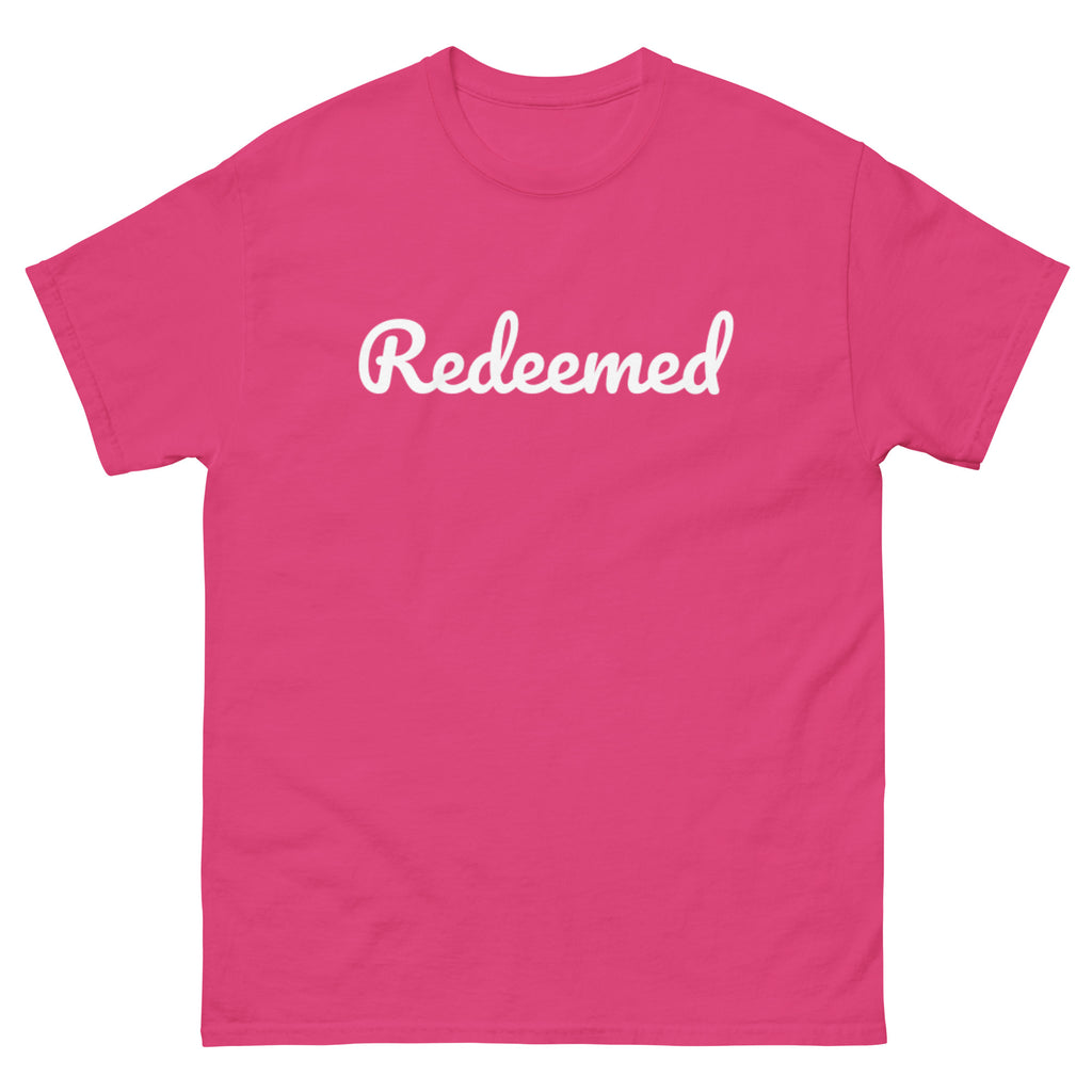 Redeemed - Unisex classic tee - Christian Apparel by BASR Clothing