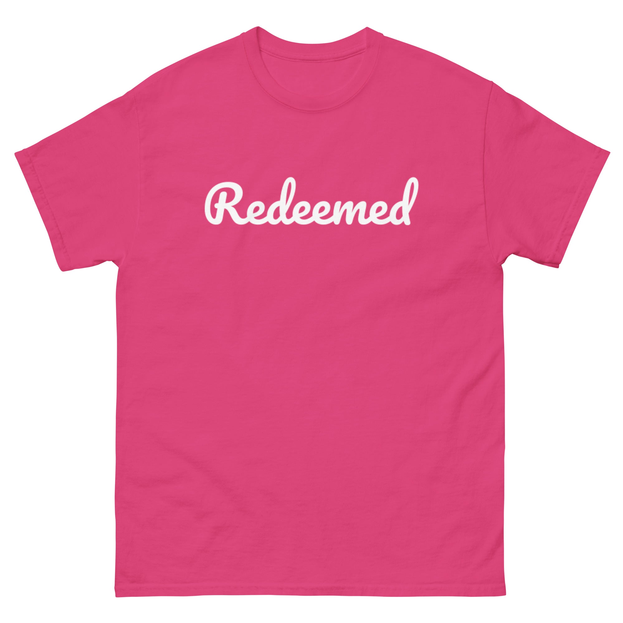 Redeemed - Unisex classic tee - Christian Apparel by BASR Clothing