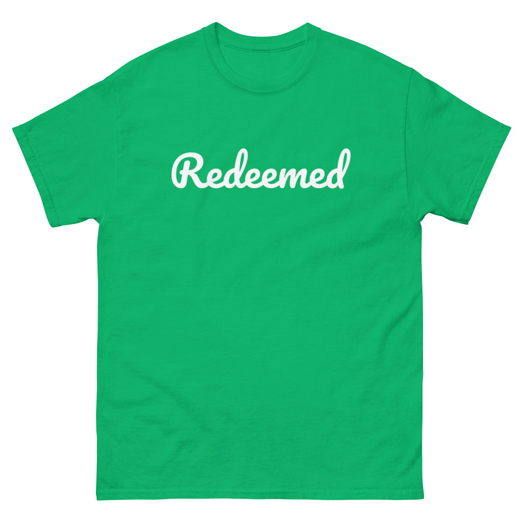 Redeemed - Unisex classic tee - Christian Apparel by BASR Clothing