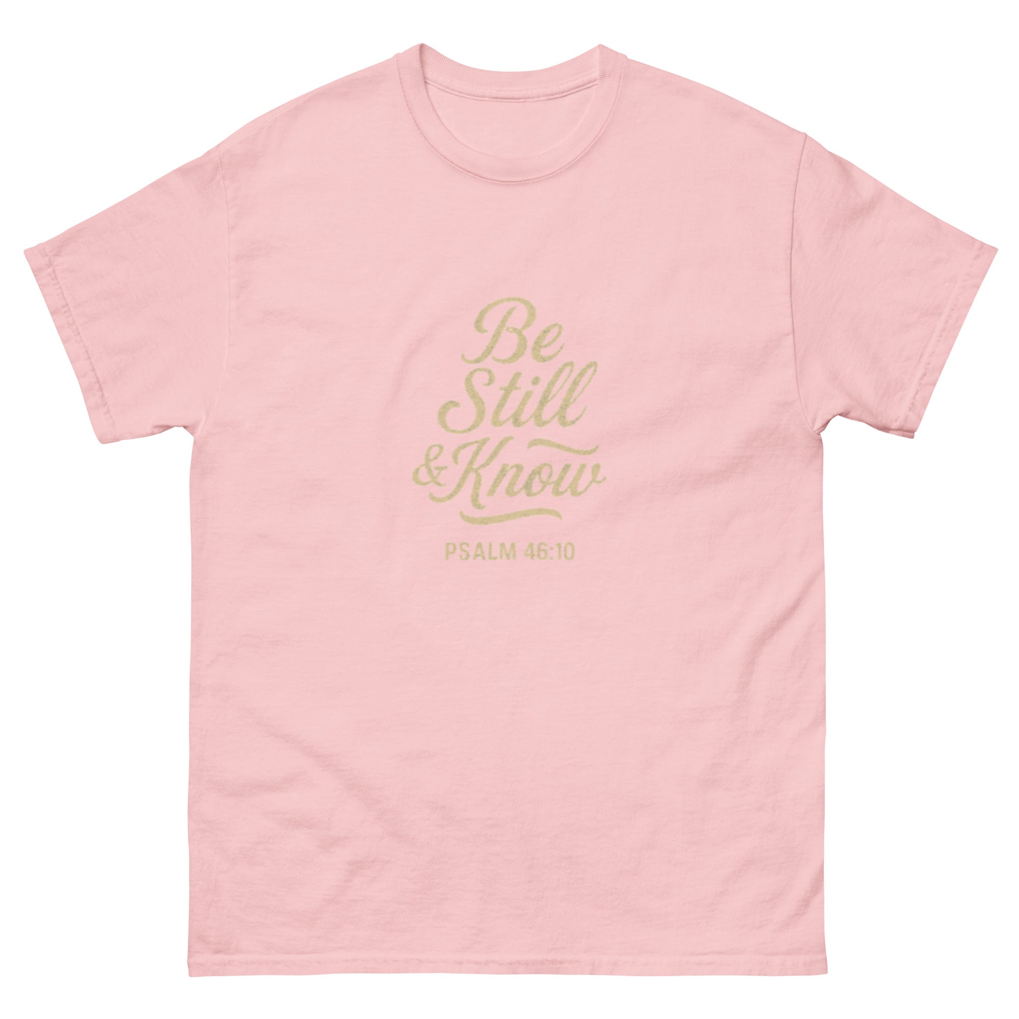 Be Still & Know - Unisex classic tee - Christian Apparel by BASR Clothing
