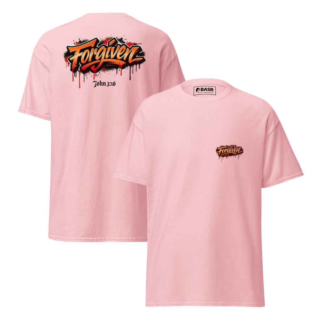Forgiven (Light) - Unisex classic tee - Christian Apparel by BASR Clothing