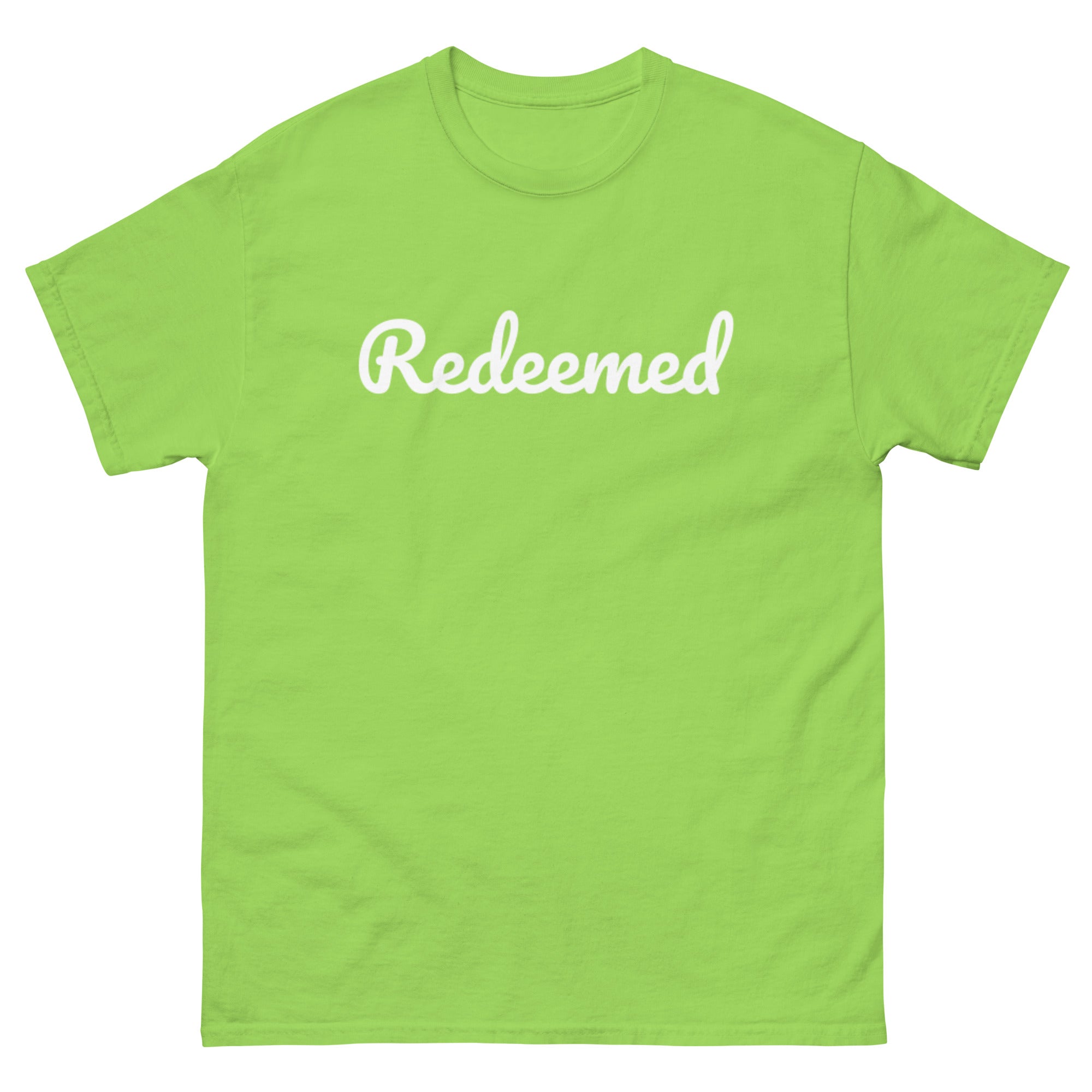 Redeemed - Unisex classic tee - Christian Apparel by BASR Clothing