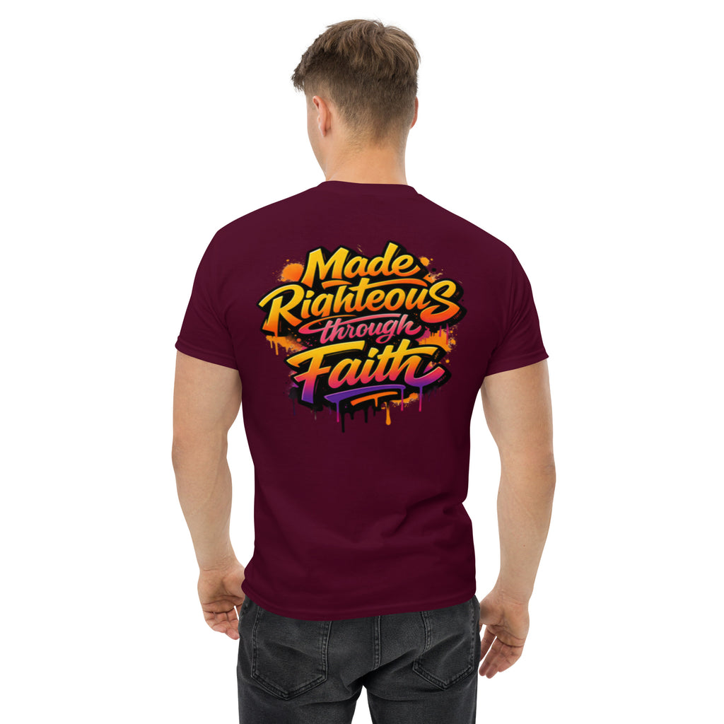 Made Righteous - Unisex classic tee - Christian Apparel by BASR Clothing
