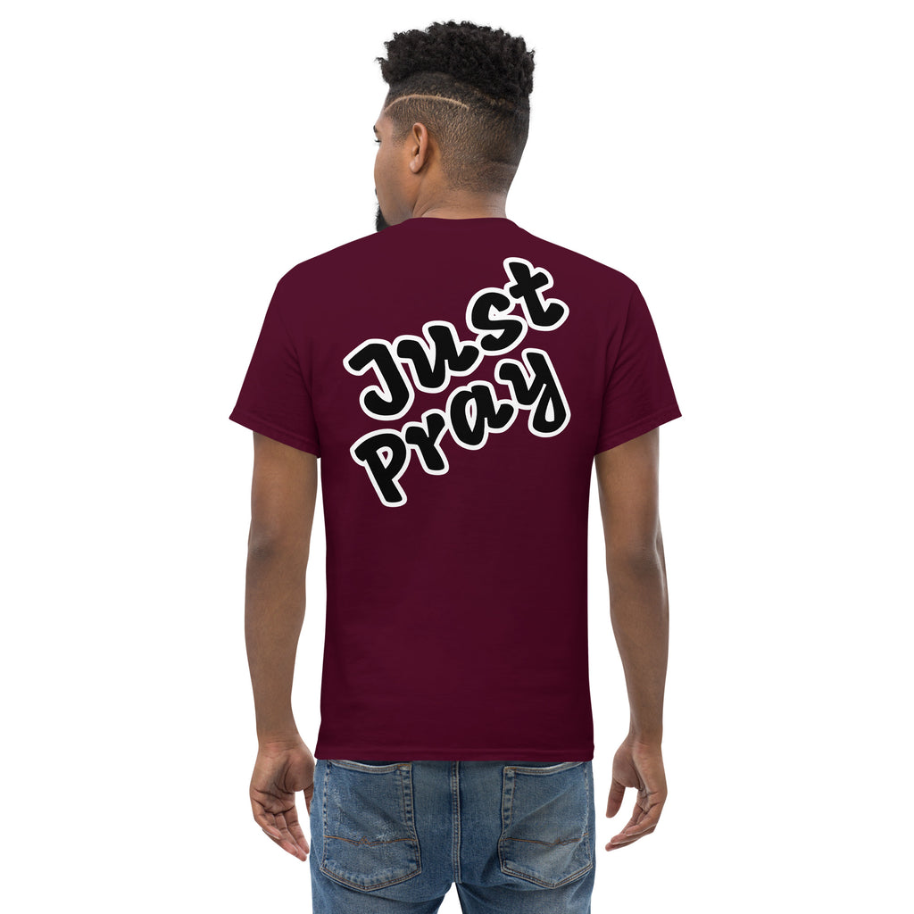 Just Pray - Unisex classic tee - Christian Apparel by BASR Clothing