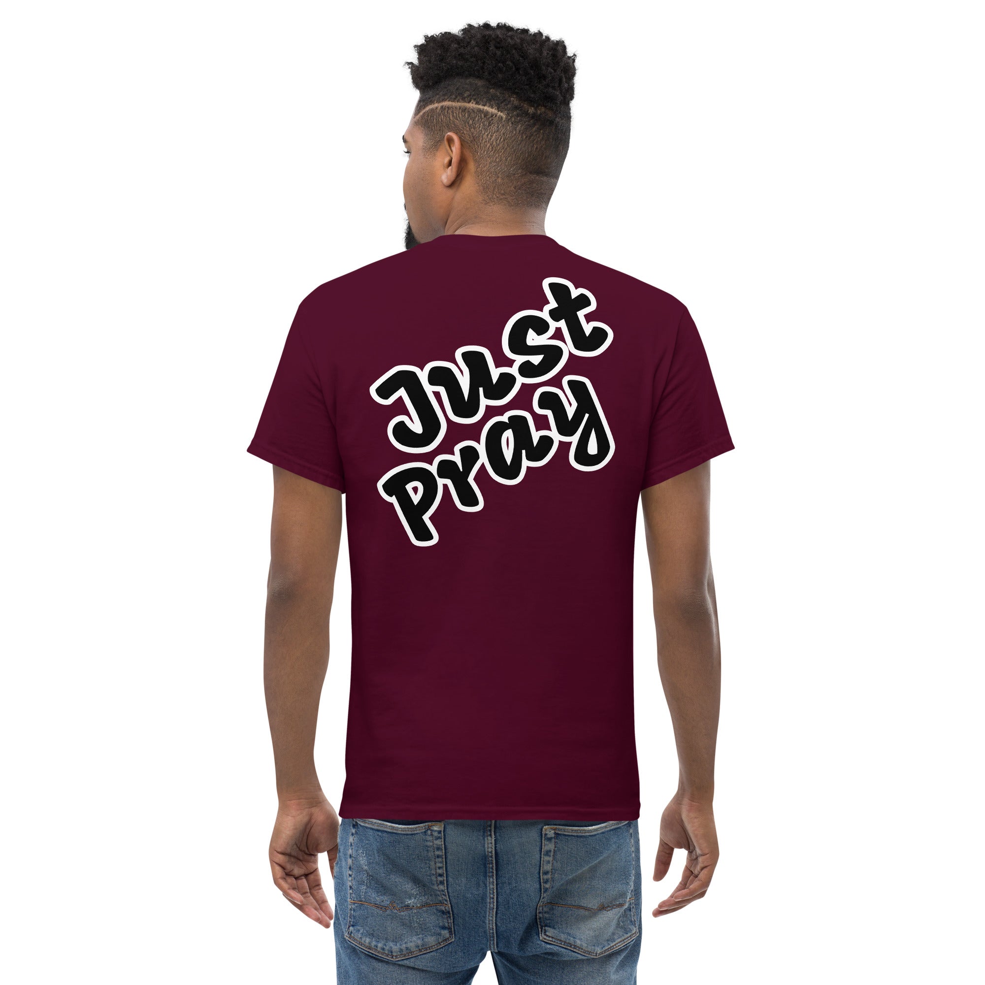 Just Pray - Unisex classic tee - Christian Apparel by BASR Clothing
