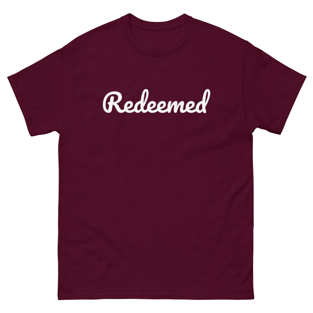 Redeemed - Unisex classic tee - Christian Apparel by BASR Clothing