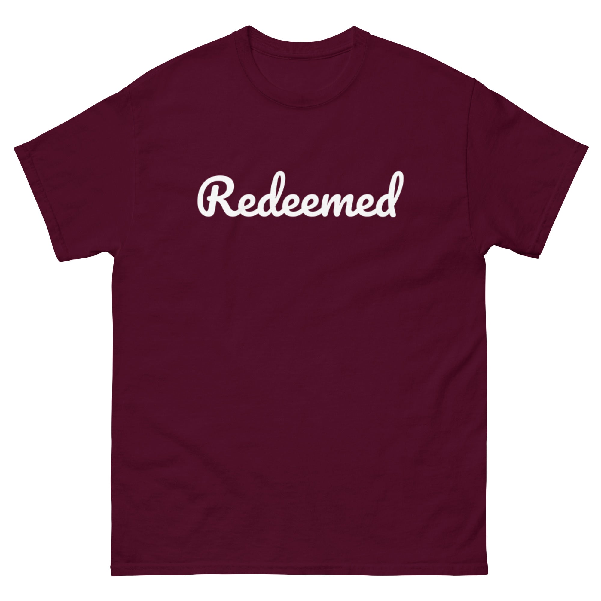 Redeemed - Unisex classic tee - Christian Apparel by BASR Clothing