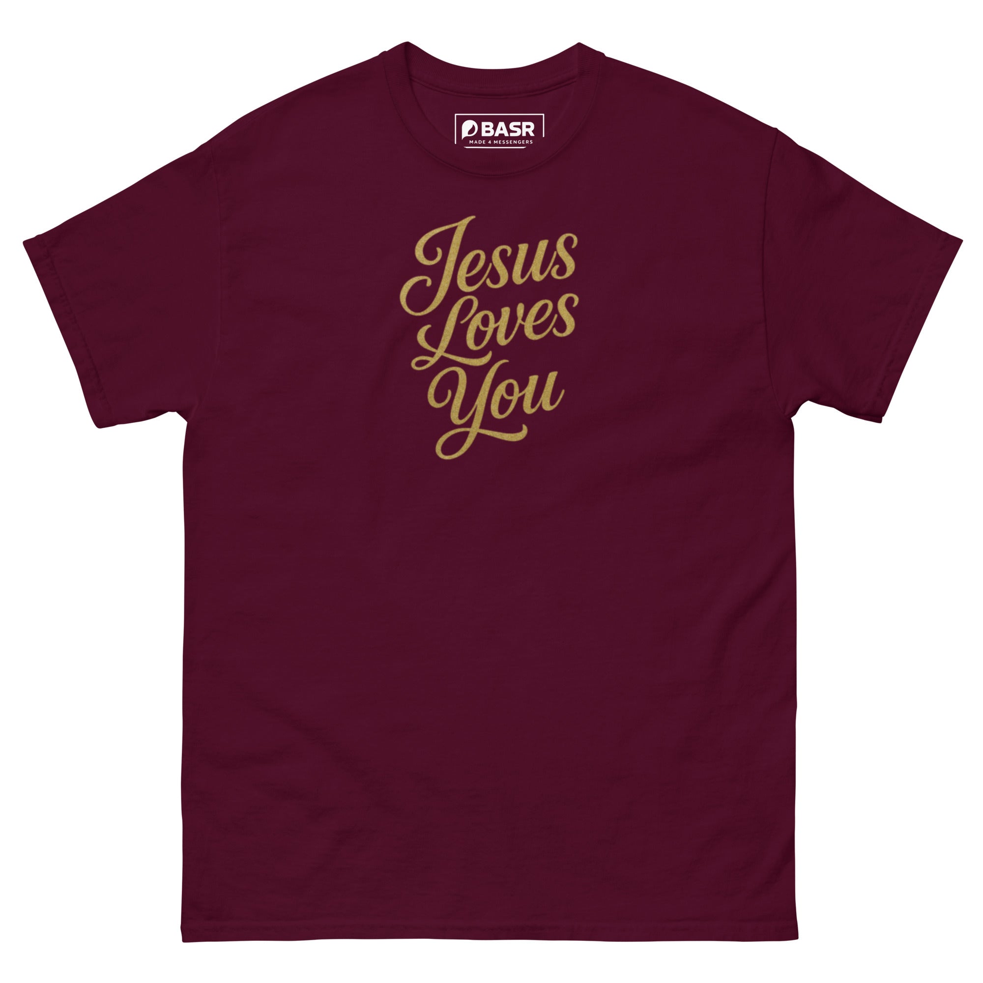 Jesus Loves You - Unisex classic tee - Christian Apparel by BASR Clothing