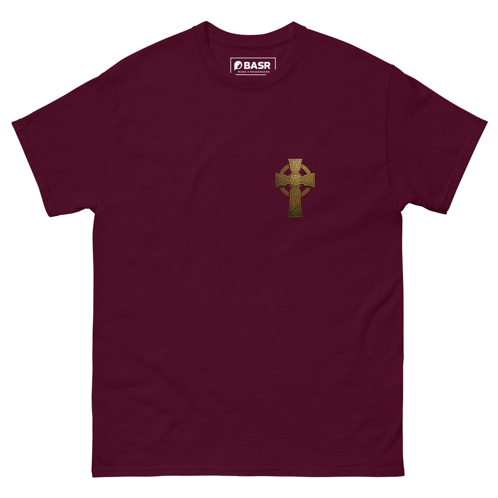 Jesus is on my side - Double sided print unisex classic tee - Christian Apparel by BASR Clothing