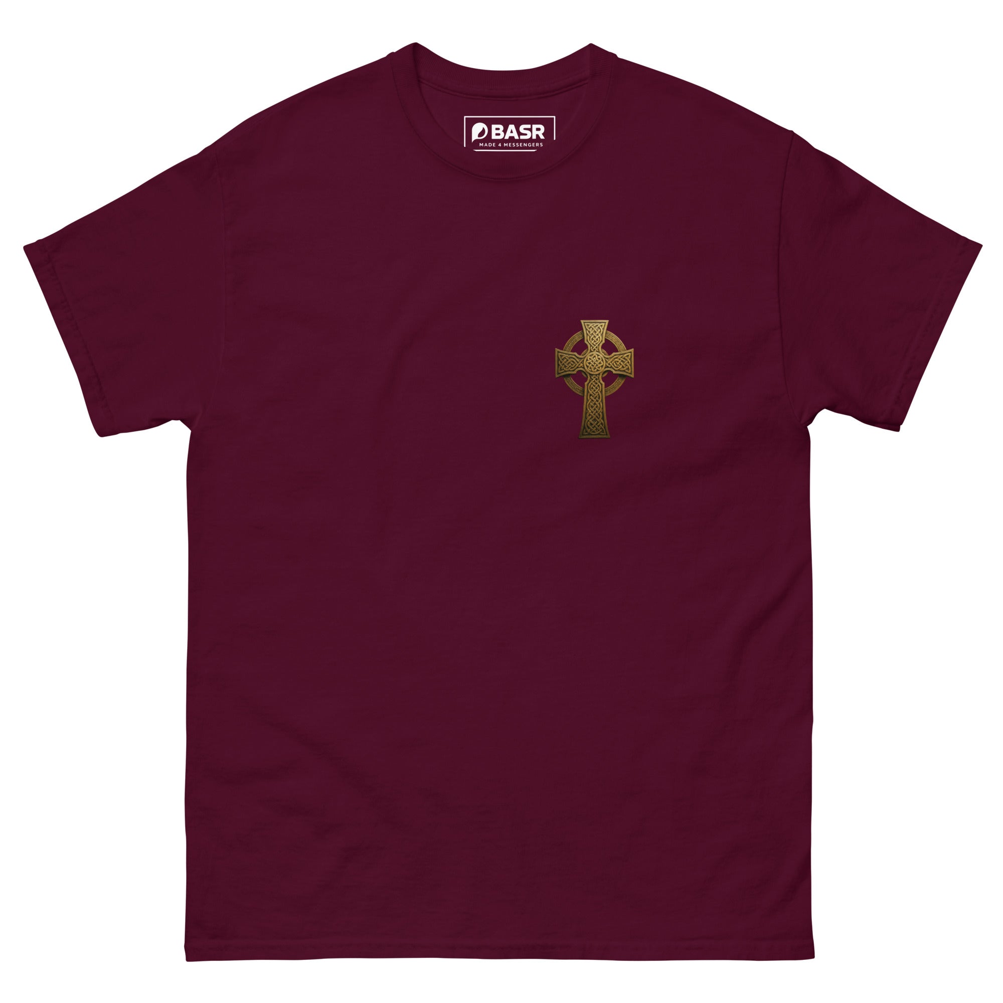 Jesus is on my side - Double sided print unisex classic tee - Christian Apparel by BASR Clothing