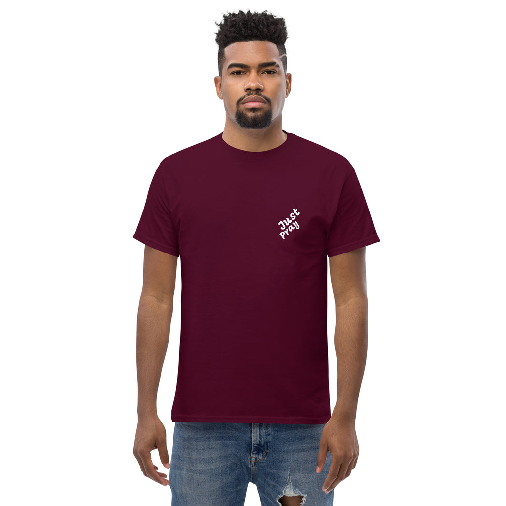 Just Pray - Unisex classic tee - Christian Apparel by BASR Clothing