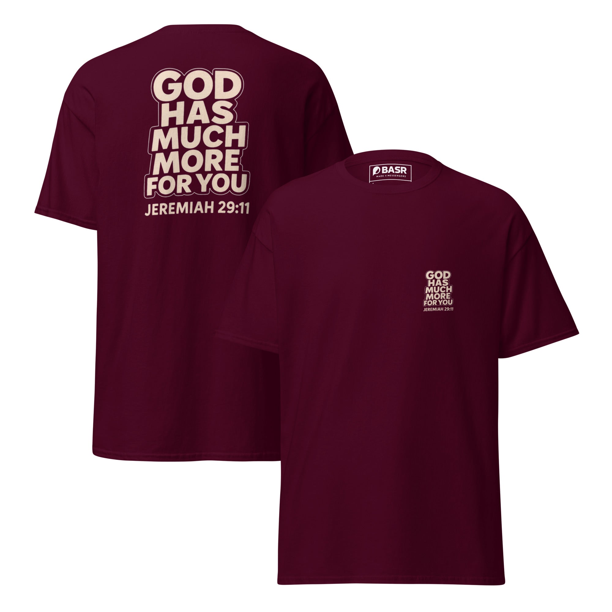 So Much More - Unisex classic tee - Christian Apparel by BASR Clothing