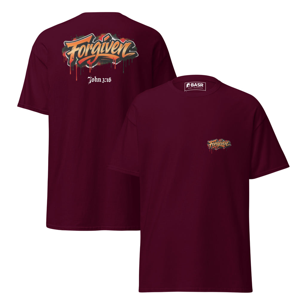 Forgiven - Unisex classic tee - Christian Apparel by BASR Clothing