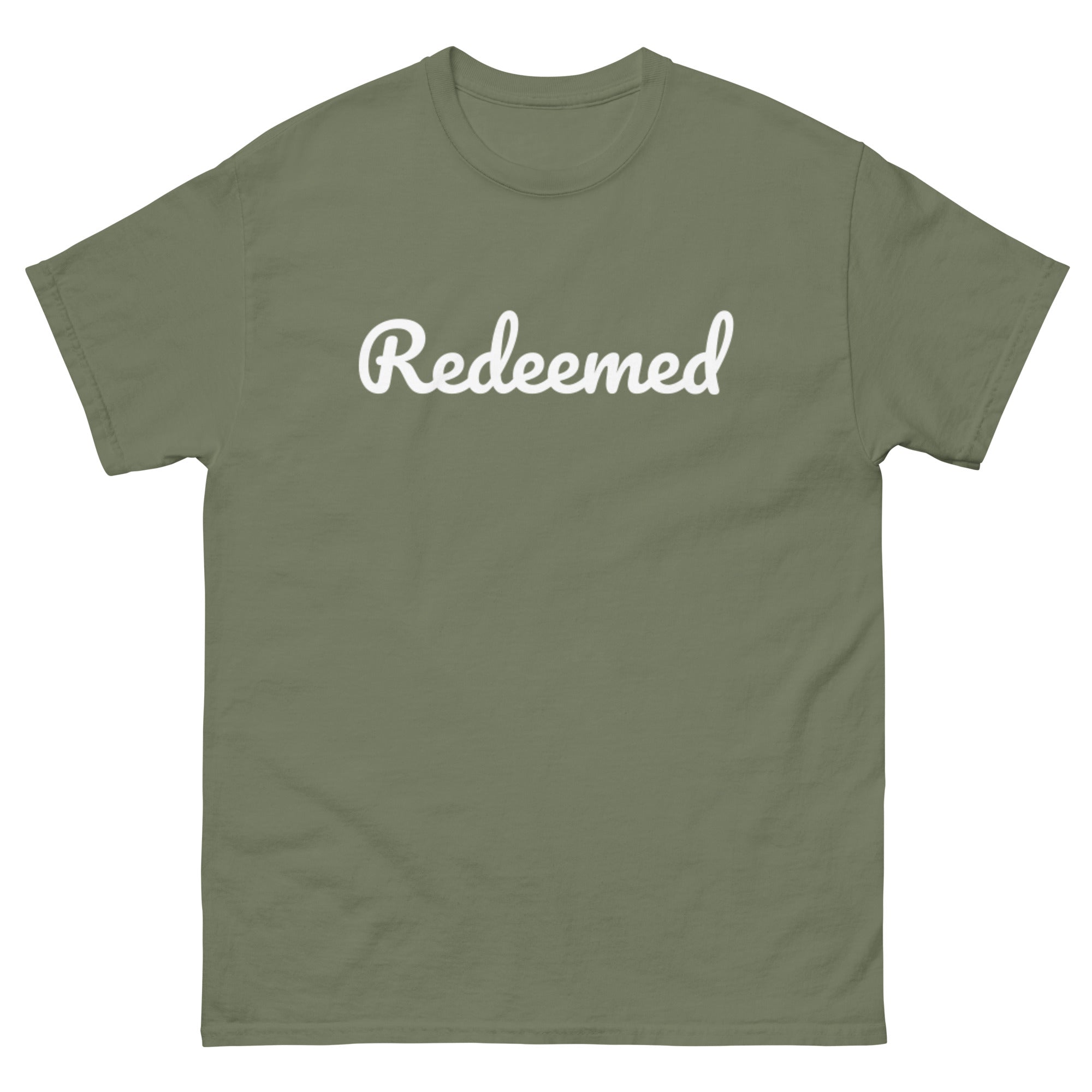 Redeemed - Unisex classic tee - Christian Apparel by BASR Clothing