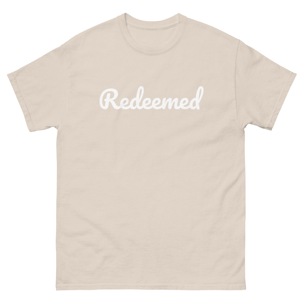 Redeemed - Unisex classic tee - Christian Apparel by BASR Clothing