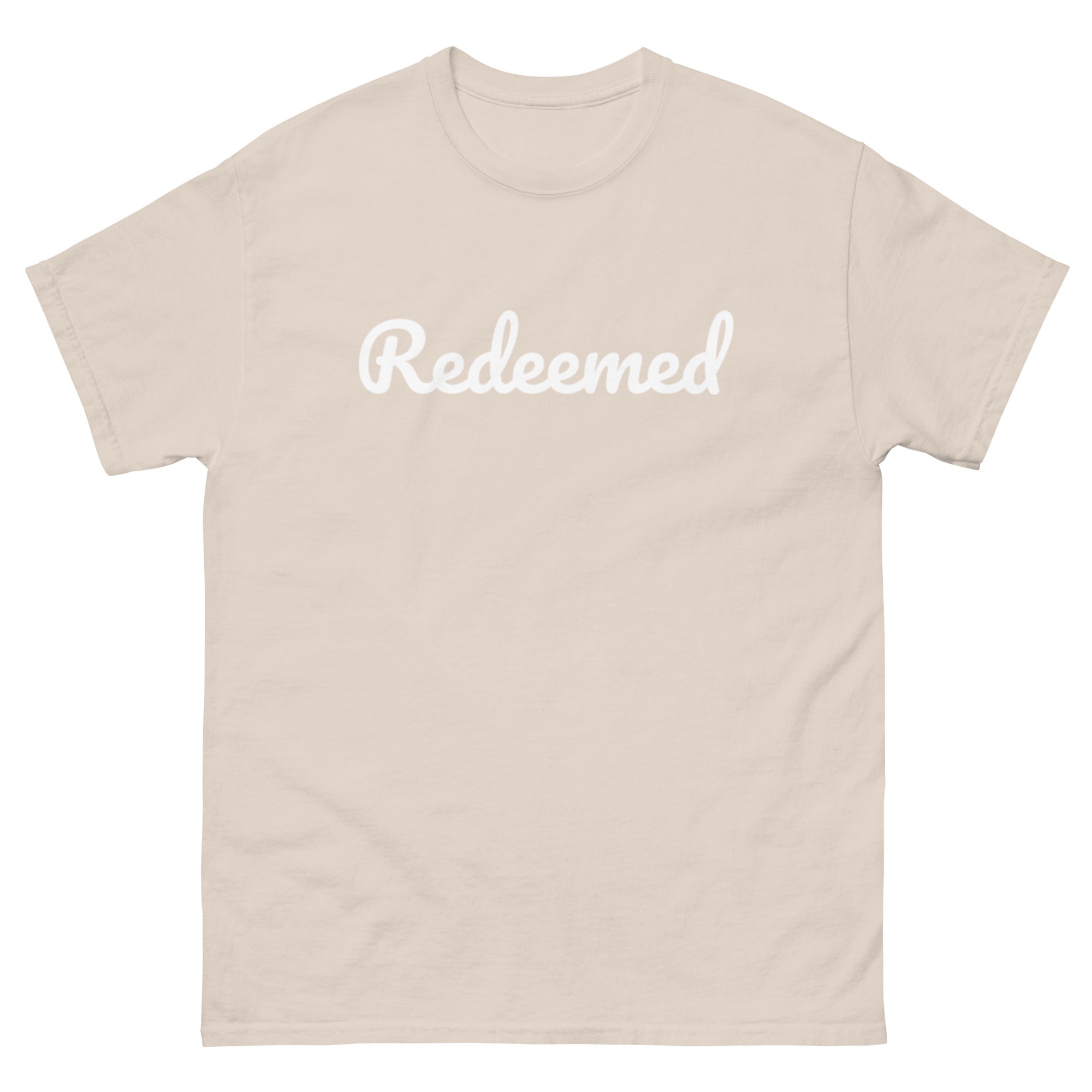 Redeemed - Unisex classic tee - Christian Apparel by BASR Clothing