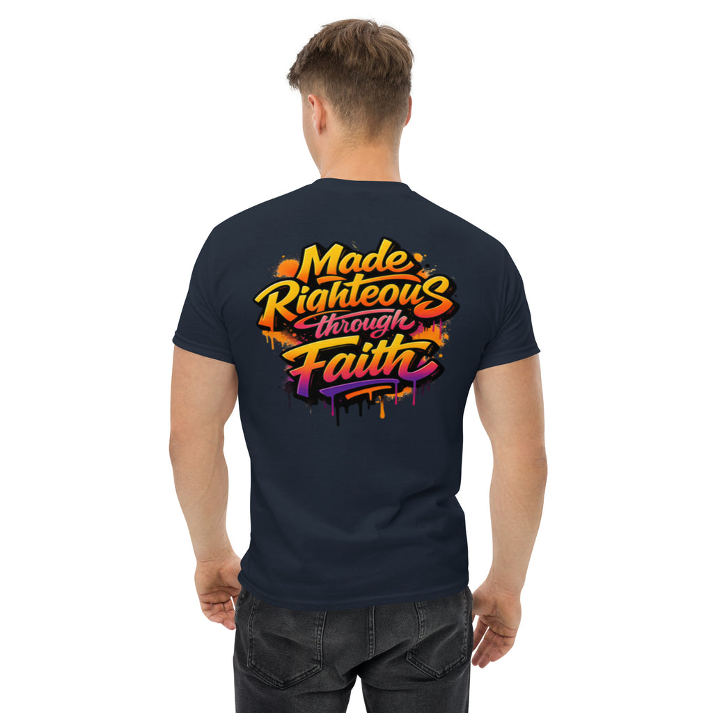Made Righteous - Unisex classic tee - Christian Apparel by BASR Clothing