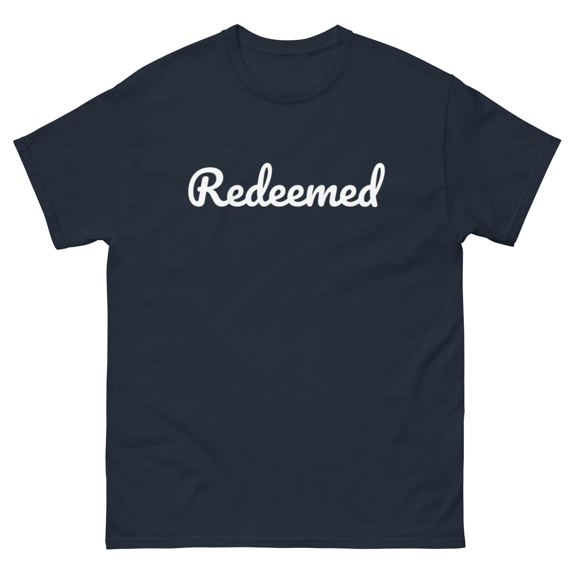 Redeemed - Unisex classic tee - Christian Apparel by BASR Clothing