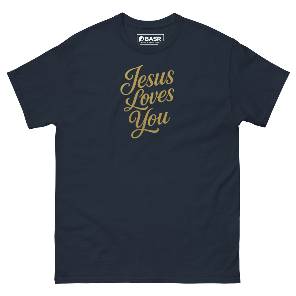 Jesus Loves You - Unisex classic tee - Christian Apparel by BASR Clothing