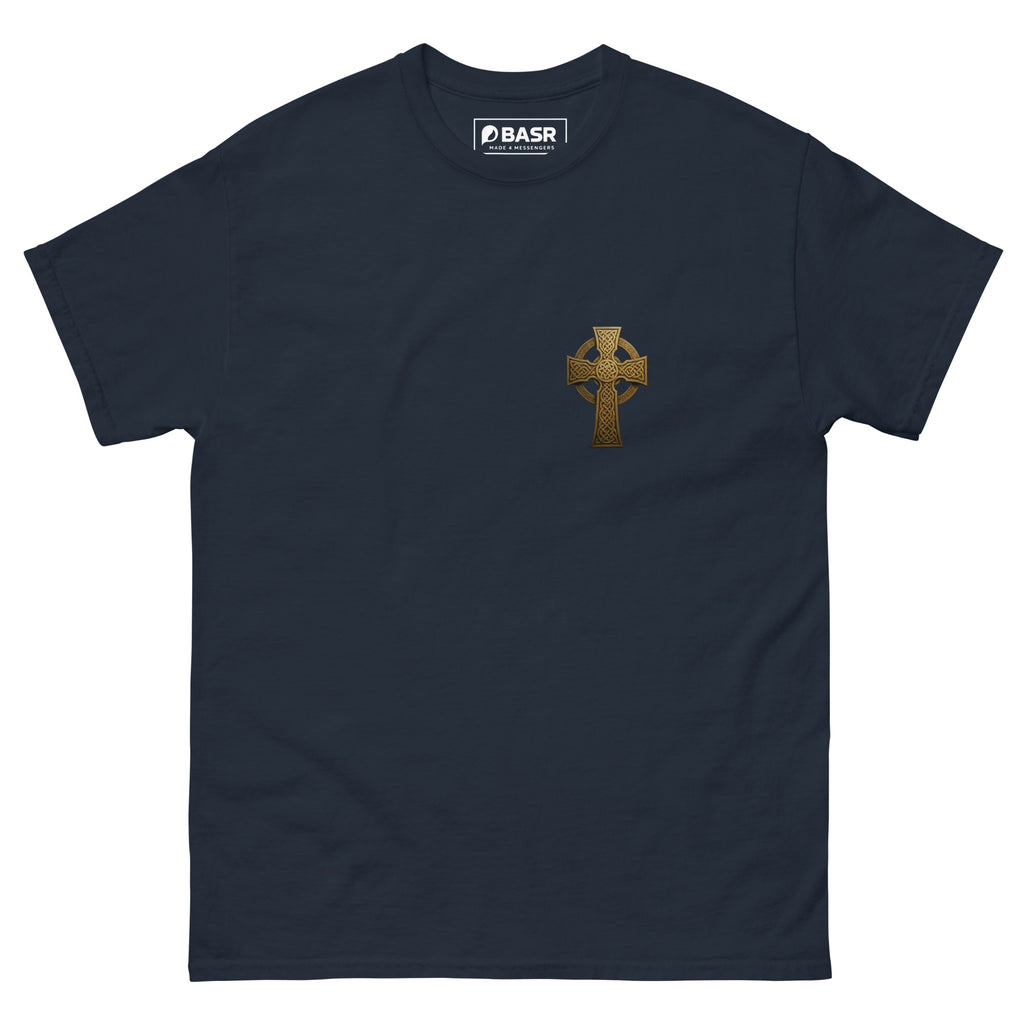 Jesus is on my side - Double sided print unisex classic tee - Christian Apparel by BASR Clothing