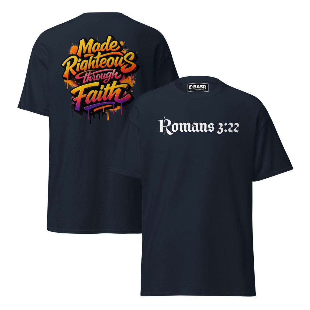 Made Righteous - Unisex classic tee - Christian Apparel by BASR Clothing