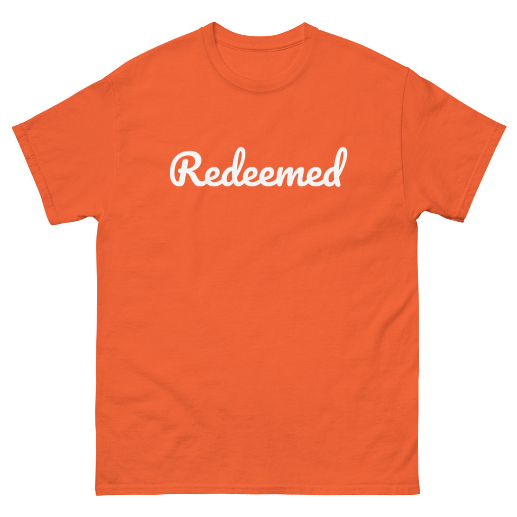 Redeemed - Unisex classic tee - Christian Apparel by BASR Clothing