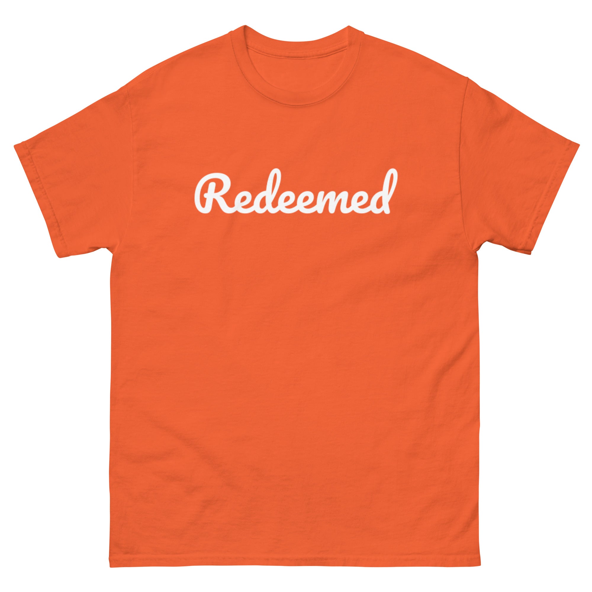 Redeemed - Unisex classic tee - Christian Apparel by BASR Clothing
