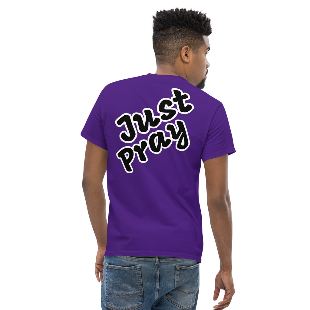 Just Pray - Unisex classic tee - Christian Apparel by BASR Clothing
