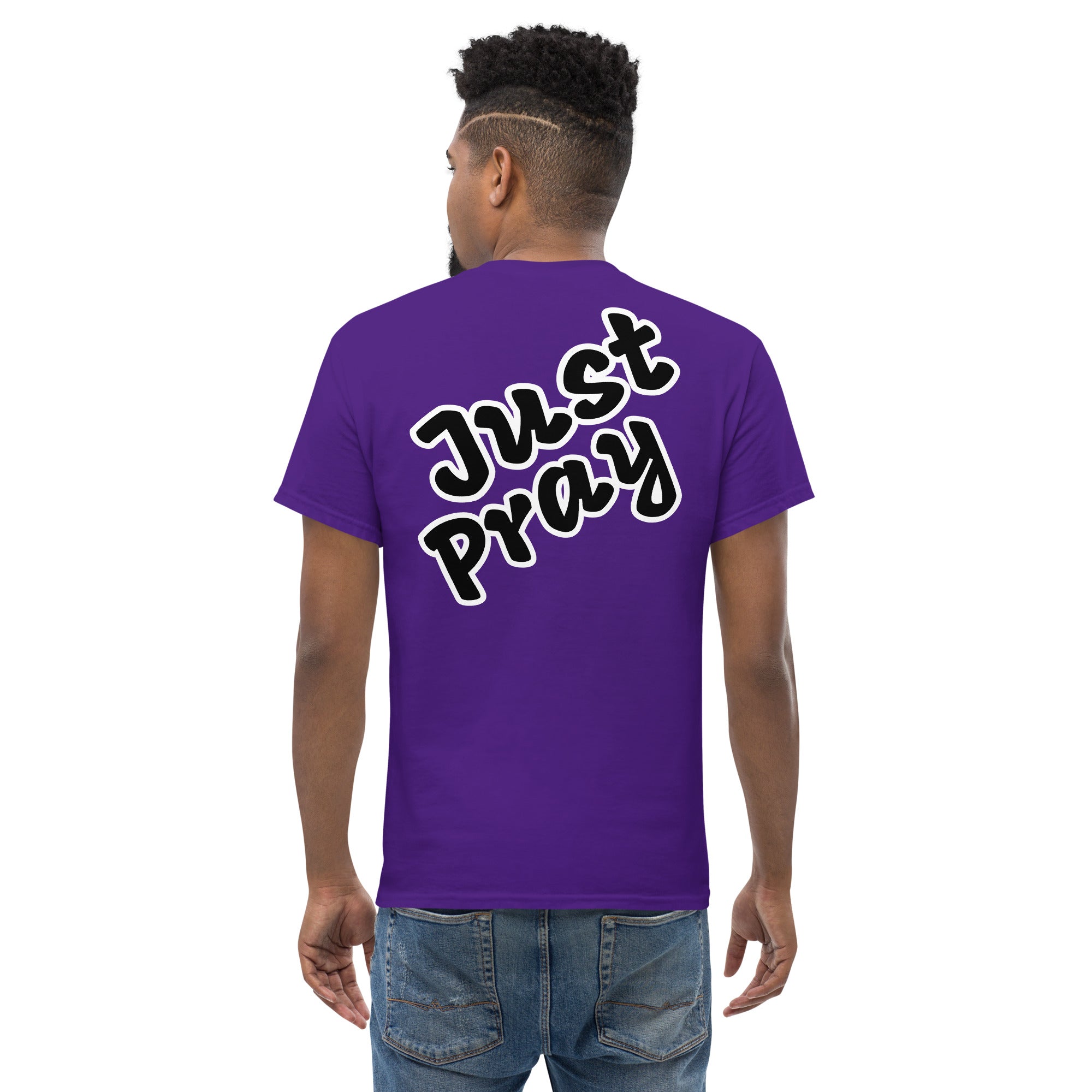 Just Pray - Unisex classic tee - Christian Apparel by BASR Clothing