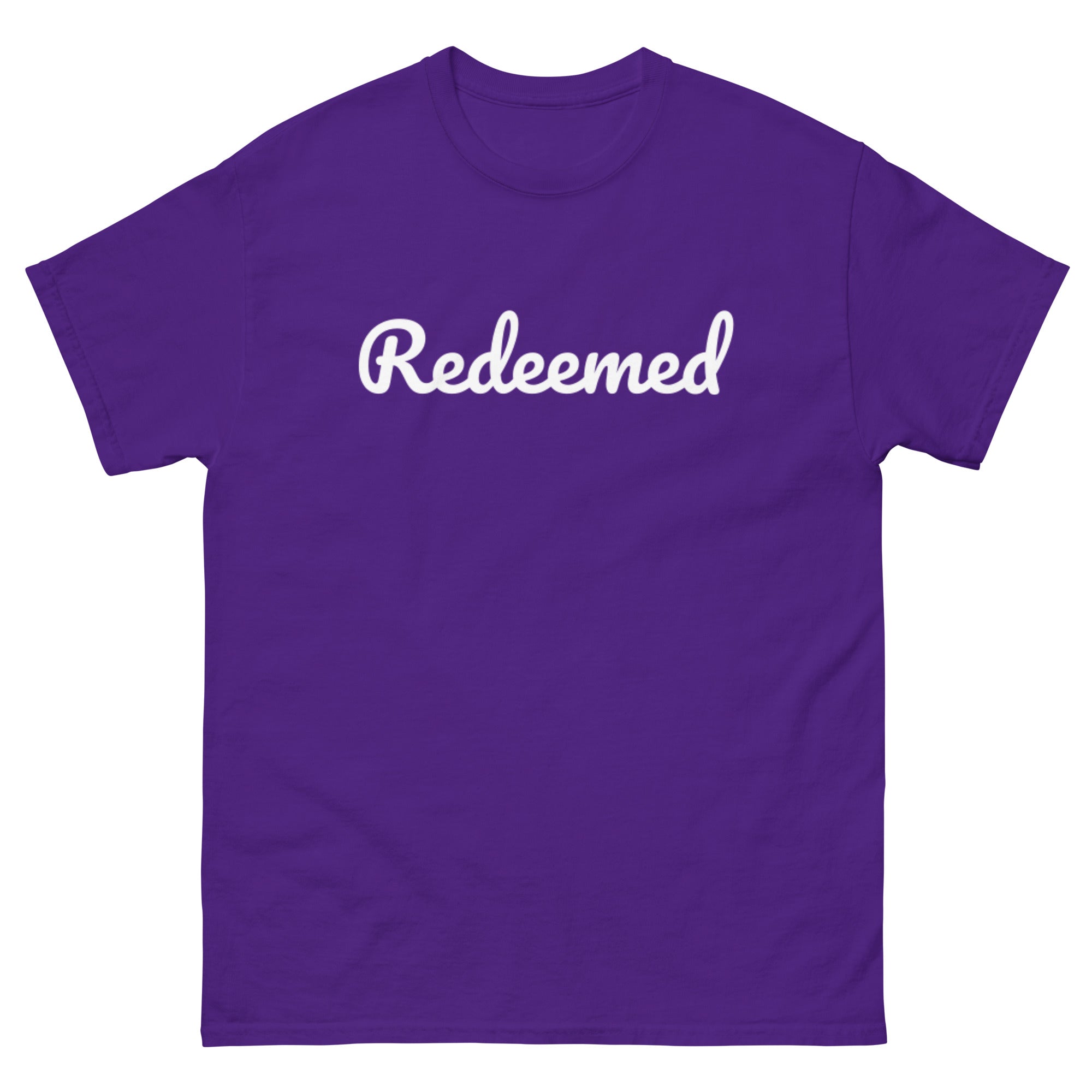Redeemed - Unisex classic tee - Christian Apparel by BASR Clothing