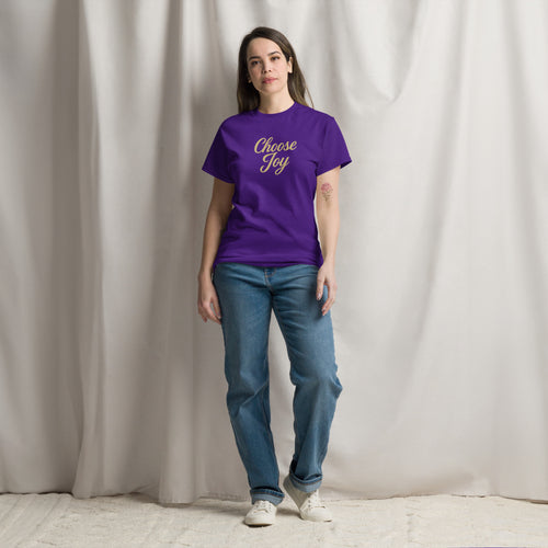 Choose joy - Unisex classic tee - Christian Apparel by BASR Clothing