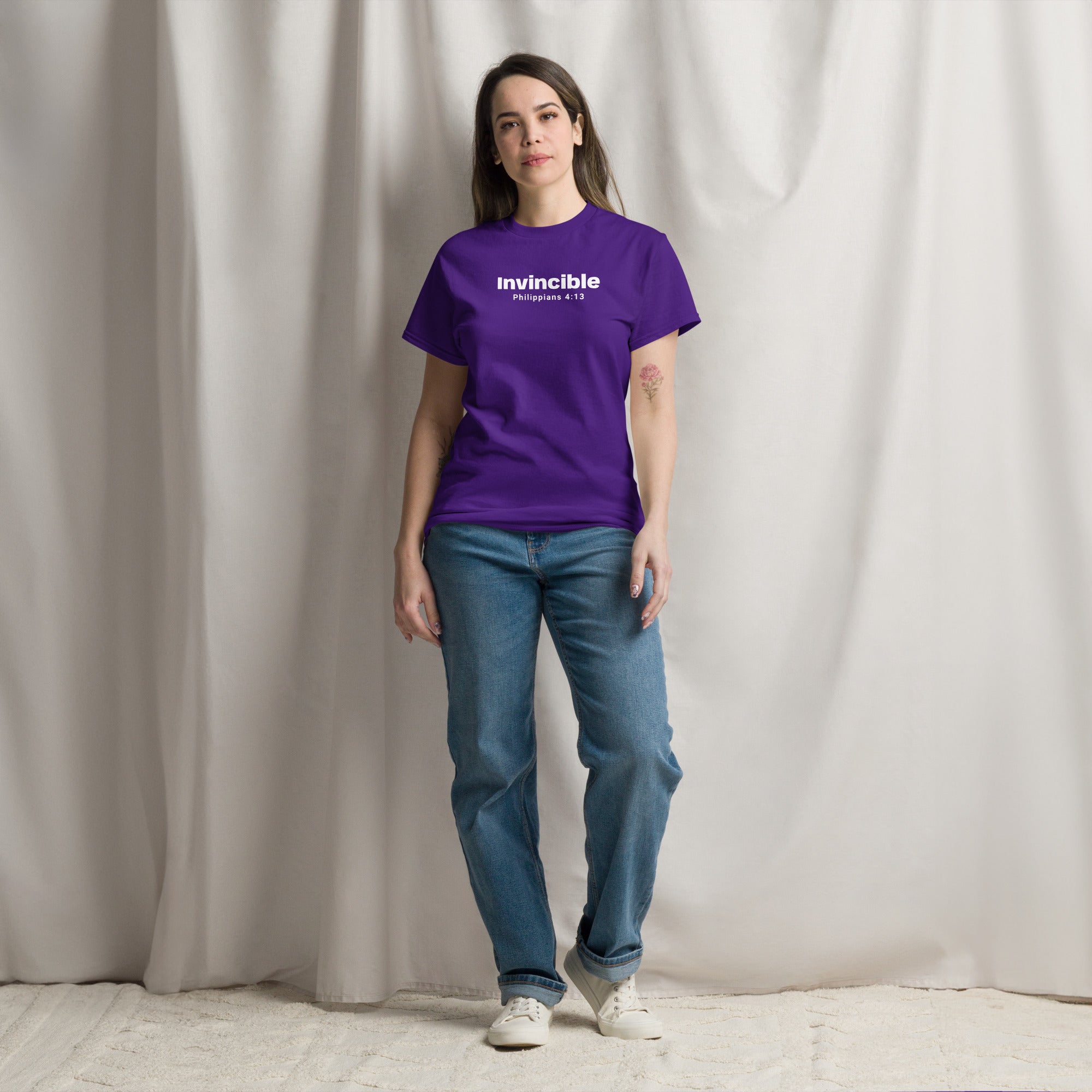 Invincible - Unisex classic tee - Christian Apparel by BASR Clothing