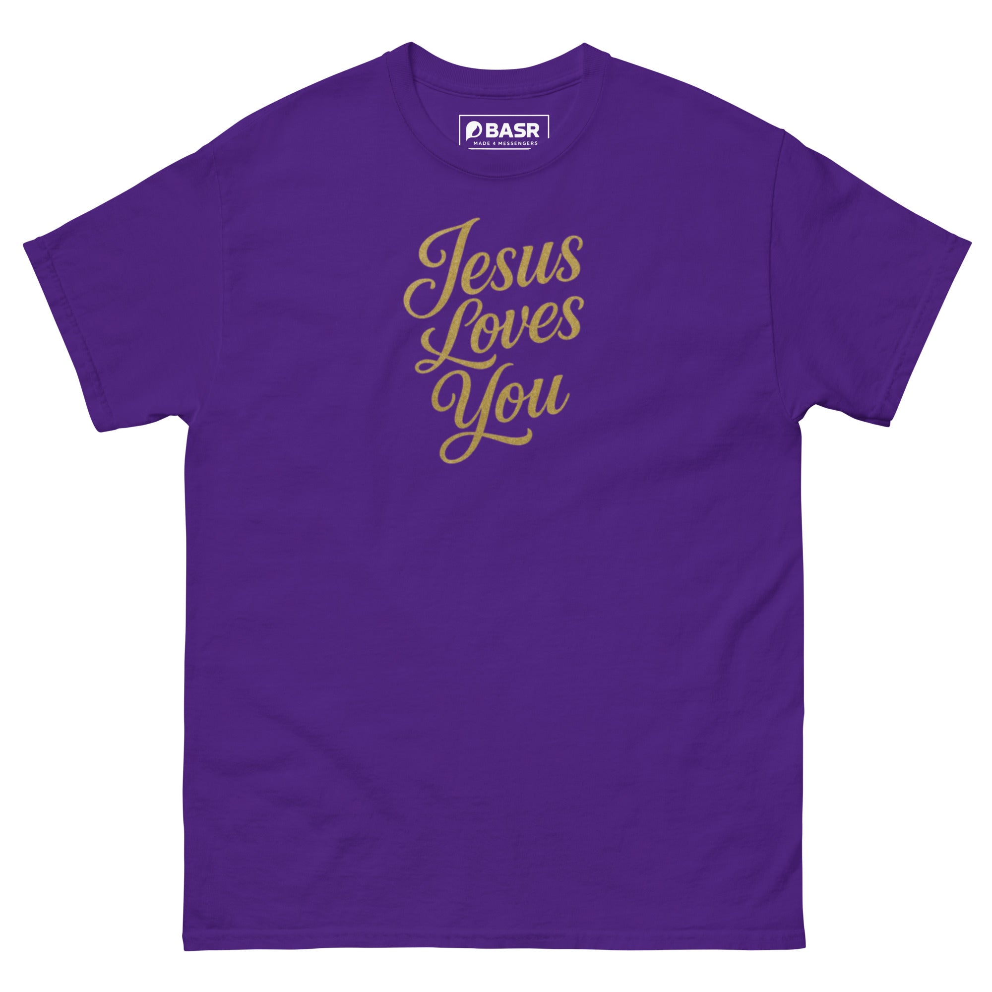 Jesus Loves You - Unisex classic tee - Christian Apparel by BASR Clothing