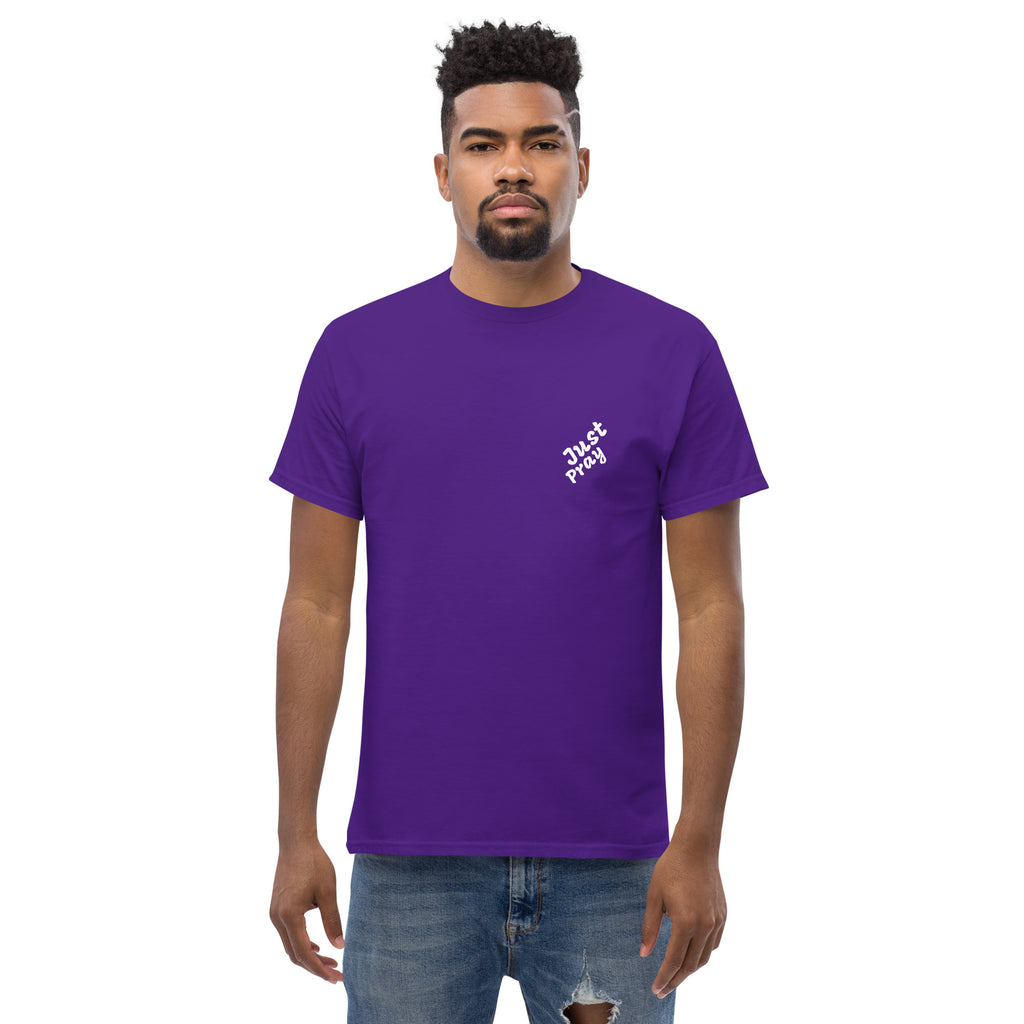 Just Pray - Unisex classic tee - Christian Apparel by BASR Clothing