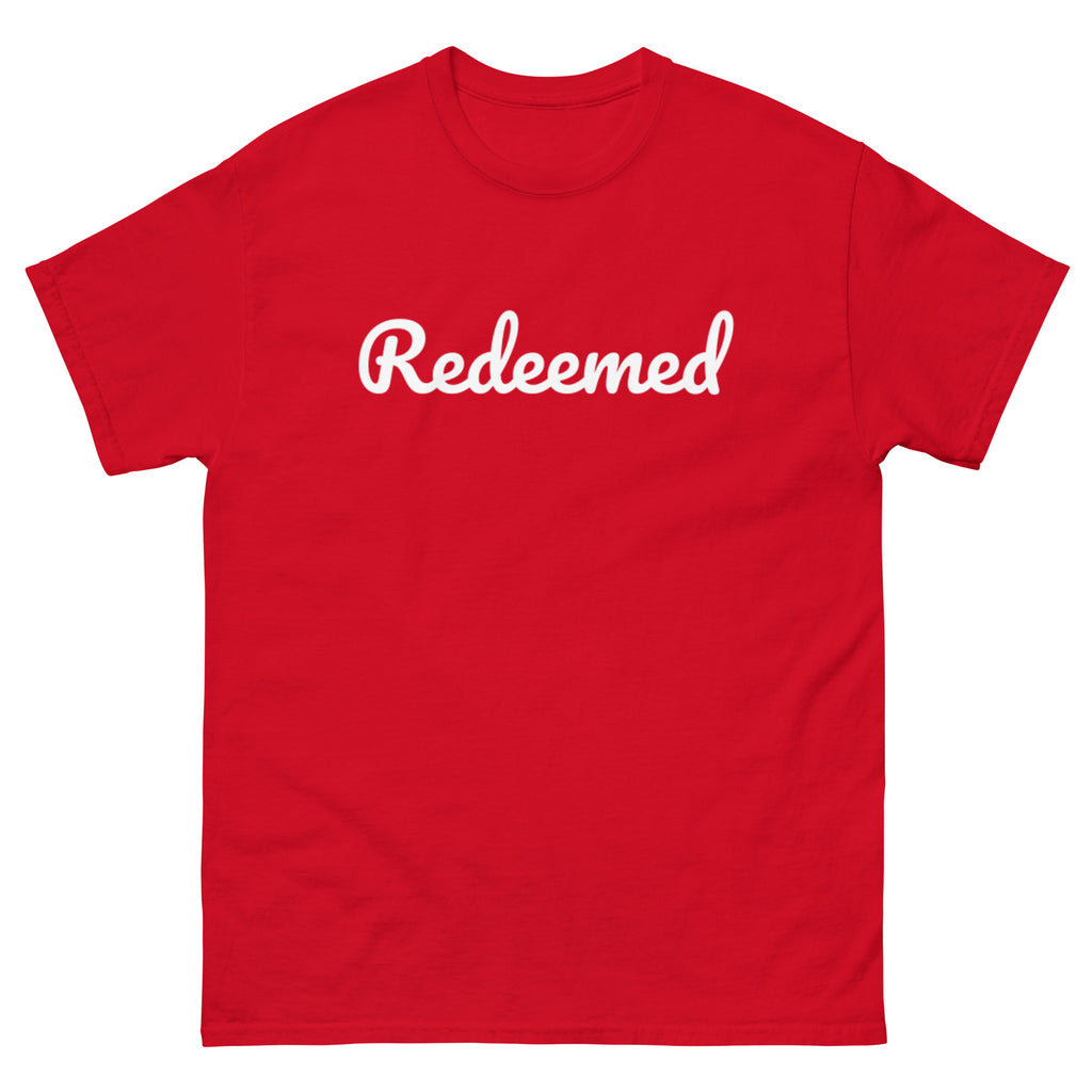 Redeemed - Unisex classic tee - Christian Apparel by BASR Clothing