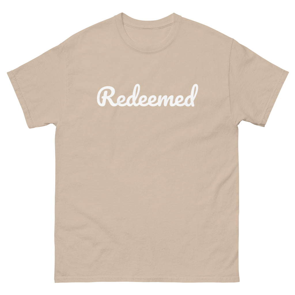 Redeemed - Unisex classic tee - Christian Apparel by BASR Clothing