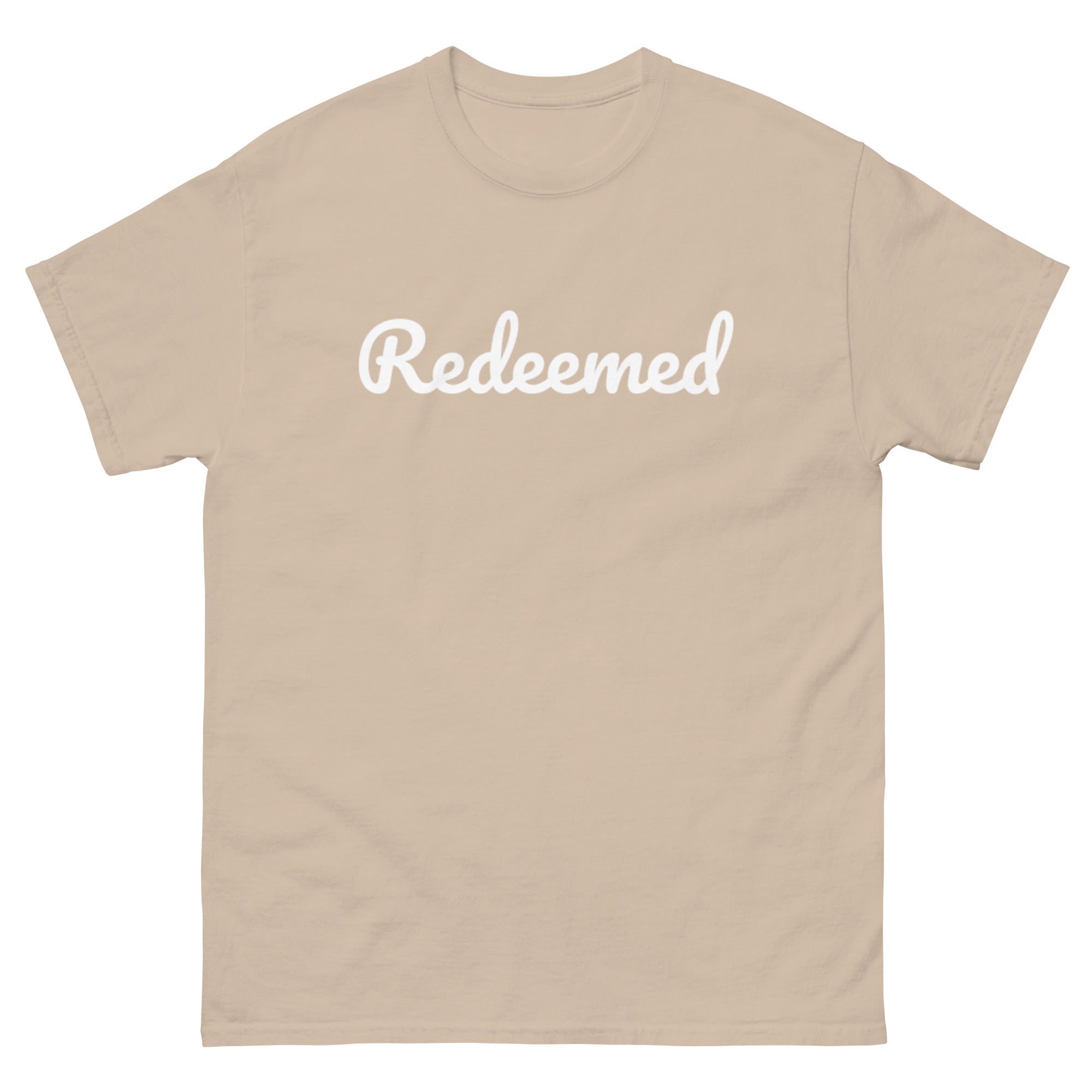Redeemed - Unisex classic tee - Christian Apparel by BASR Clothing