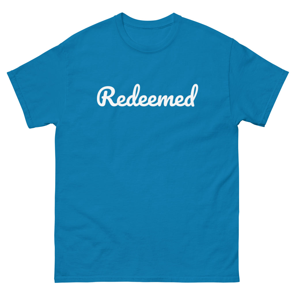 Redeemed - Unisex classic tee - Christian Apparel by BASR Clothing