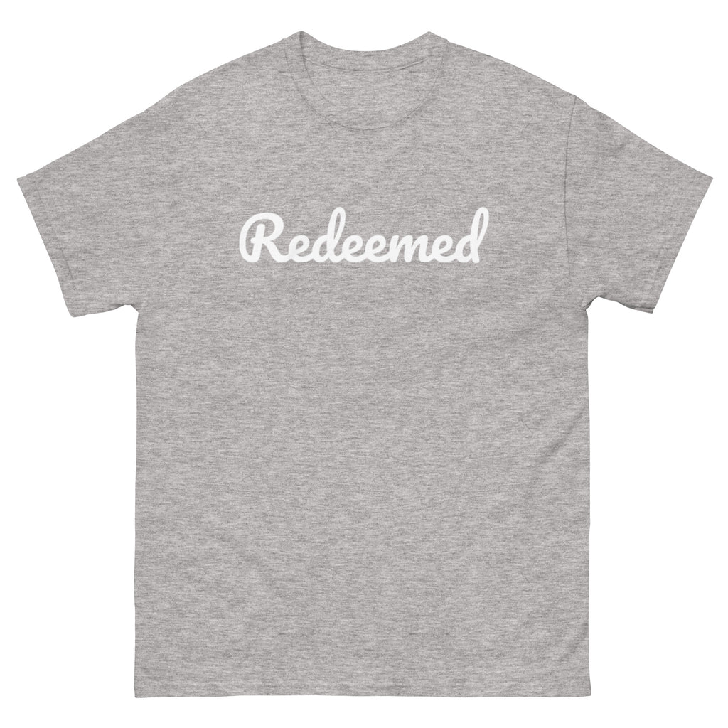 Redeemed - Unisex classic tee - Christian Apparel by BASR Clothing
